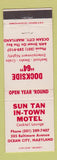 Matchbook Cover - Sun Tan Motel Ocean City MD Dockside 64