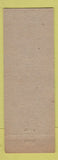 Matchbook Cover - Eager House Baltimore MD