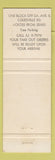 Matchbook Cover - Shanghai Chinese Restaurant Silver Spring MD