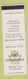 Matchbook Cover - King's Contrivance Restaurant Simpsonville MD