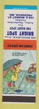 Matchbook Cover - Bright Spot Fountain Frederick MD