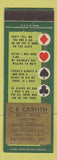 Matchbook Cover - CE Griffith Baltimore MD bar?