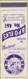 Matchbook Cover - Elks Ldoge Albuquerque NM cactus