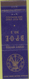 Matchbook Cover - Elks Lodge San Francisco CA