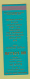 Matchbook Cover - Matteo's Inn Newton NJ Dixie Bus Inc SAMPLE