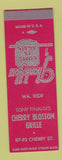 Matchbook Cover - Tony Finaldi's Cherry Blossom Grille SAMPLE