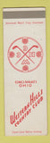 Matchbook Cover - Western Hills Country Club Cincinnati OH SAMPLE