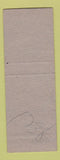 Matchbook Cover - Rhythm Inn Chicago IL SAMPLE