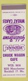 Matchbook Cover - Chuck Wagon Cafe Rockhill MO SAMPLE