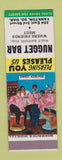 Matchbook Cover - Nugget Bar Yankton SD Barber Shop Quartet SAMPLE