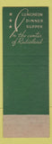 Matchbook Cover - Les Comiques Hollywood Plaza Hotel CA SAMPLE