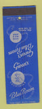 Matchbook Cover - Given's Blue Room Kansas City MO SAMPLE
