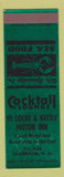 Matchbook Cover - Ye Cocke & Kettle Motor Inn Seabrook NH SAMPLE