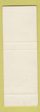 Matchbook Cover - Straw Hat Club Bar Restaurant Cape Canaveral FL SAMPLE