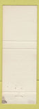 Matchbook Cover - Graham's Motor Hotel Newcastle WY