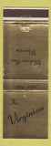 Matchbook Cover - The Virginian 1961 Medicine Bow WY