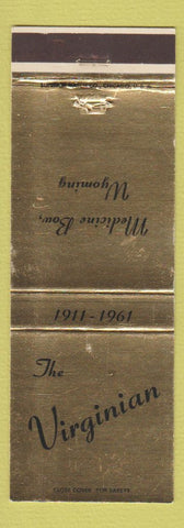 Matchbook Cover - The Virginian 1961 Medicine Bow WY