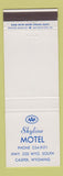 Matchbook Cover - Skyline Motel Casper WY