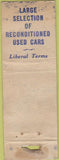 Matchbook Cover - French Dodge San Rafael CA WORN