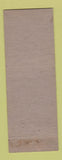 Matchbook Cover - B Restaurant Marion IN