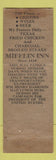 Matchbook Cover - Mifflin Inn Mansfield OH WORN