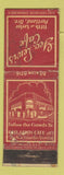 Matchbook Cover - Geo Lewis Cafe Portland OR WEAR