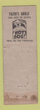 Matchbook Cover - Fazio's Grille Swissvale PA WORN