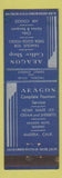 Matchbook Cover - Aragon Coffee Shop Madera CA