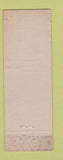 Matchbook Cover - Ye Huddle South Bend IN Federal