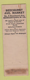 Matchbook Cover - Submarine Grill Morgantown WV