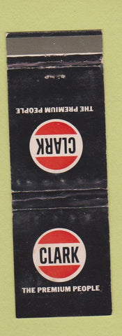 Matchbook Cover - Clark oil gas WEAR