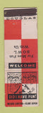 Matchbook Cover - Bowling Douglas Match