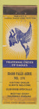 Matchbook Cover - Idaho Falls Eagle s Club ID Federal WEAR