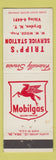 Matchbook Cover - Tripp's Mobil oil gas Dryden NY