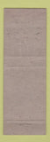 Matchbook Cover - Templeton Shell oil gas Nappanee IN WORN