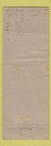 Matchbook Cover - JW Lietch Amoco oil gas Atlanta GA WORN