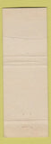 Matchbook Cover - Bodden's Mobil oil gas Milwaukee WI WEAR