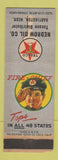 Matchbook Cover - Texaco oil gas Hartington NE