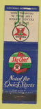 Matchbook Cover - Texaco oil gas Dick's Fitchburg MA