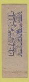 Matchbook Cover - Richfield oil gas Gerry's Central Falls RI