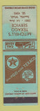 Matchbook Cover - Mitchell's Texaco oil gas Seattle WA WORN