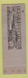 Matchbook Cover - Mitchell's Texaco oil gas Seattle WA WORN