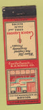 Matchbook Cover - Adams House Restaurant Boston MA WEAR