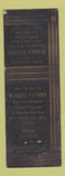 Matchbook Cover - Ward's Tavern WEAR