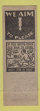 Matchbook Cover - Duke & Sackie Restaurant Toledo OH