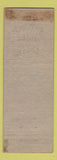 Matchbook Cover - Lincoln Park Tavern Youngstown OH WORN