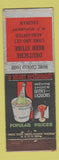 Matchbook Cover - Deutsche Beer Stube Saginaw MI Federal WEAR