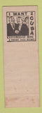 Matchbook Cover - Lambert's Nite Club Toledo OH WEAR