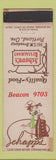 Matchbook Cover - Schapp's Restaurant Portland OR