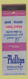 Matchbook Cover - Hotel Phillips Kansas City MO WORN